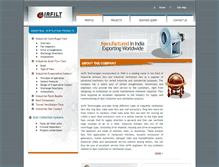 Tablet Screenshot of industrial-ventilation.net